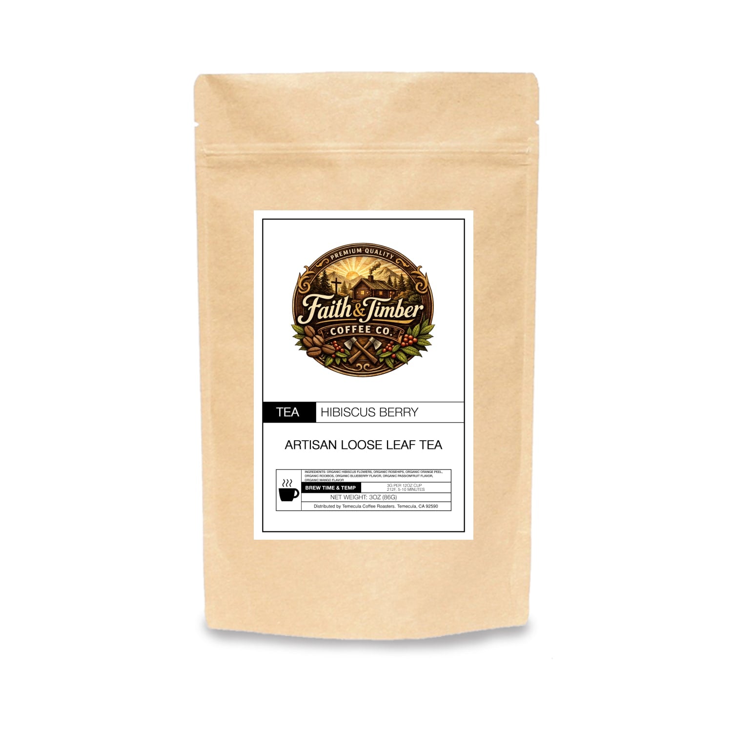 Hibiscus Berry Tea – Faith & Timber Coffee co.